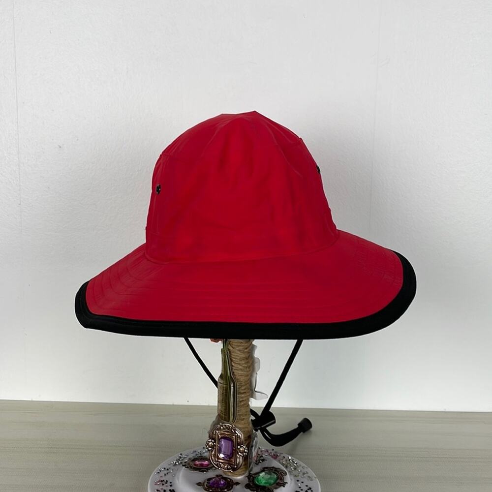 Watership Imperial Bucket Hat Men's Size S/M Sport Rabbit Island red black